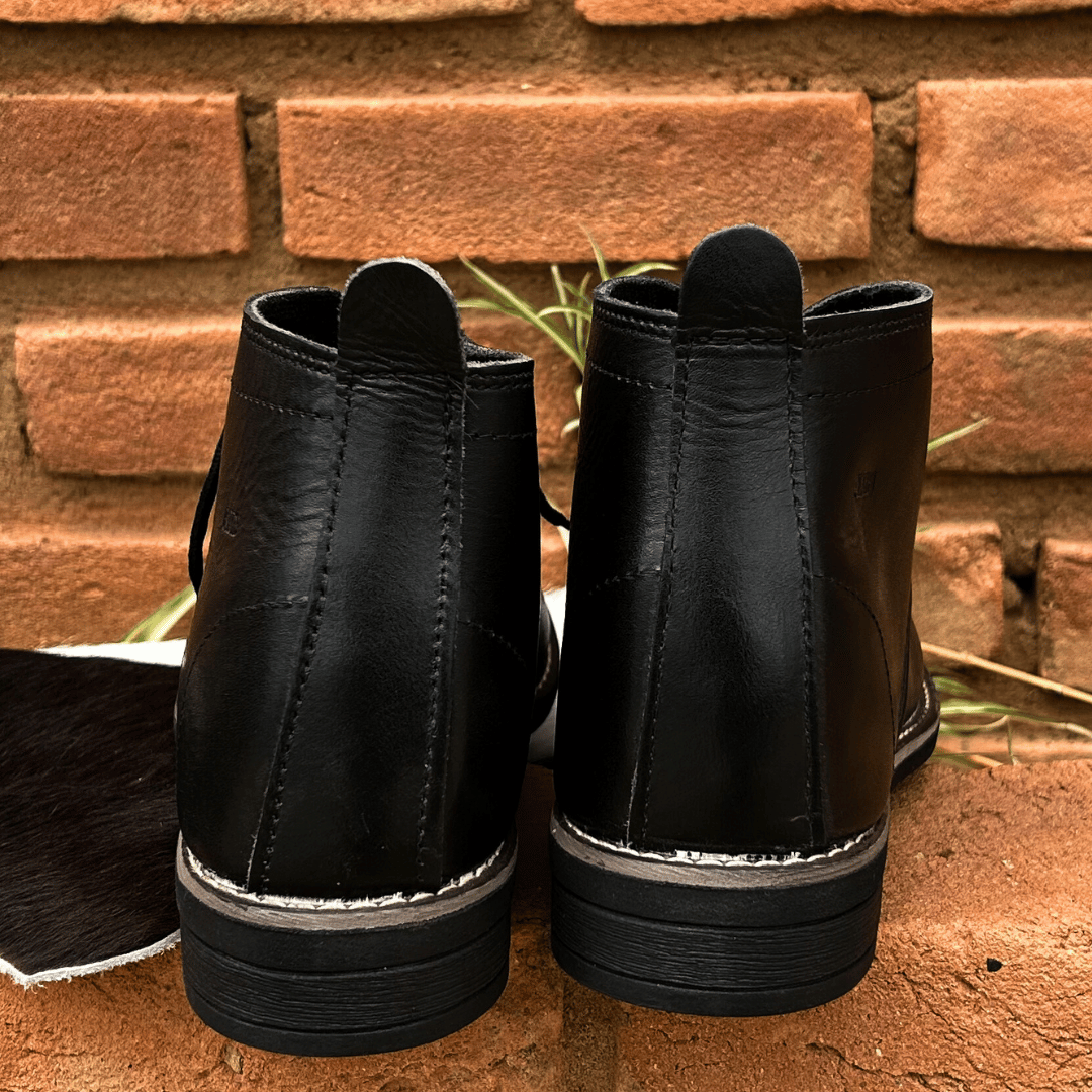 Botina Cadarço Chelsea Ref B53 Preto