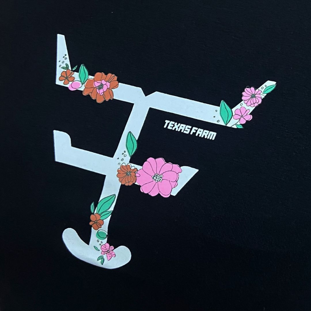 Camisa Texas Farm Feminina REF. CF308 PRETA