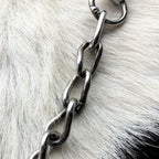 Cabresto De Corrente Inox Para Animal De Grande Porte