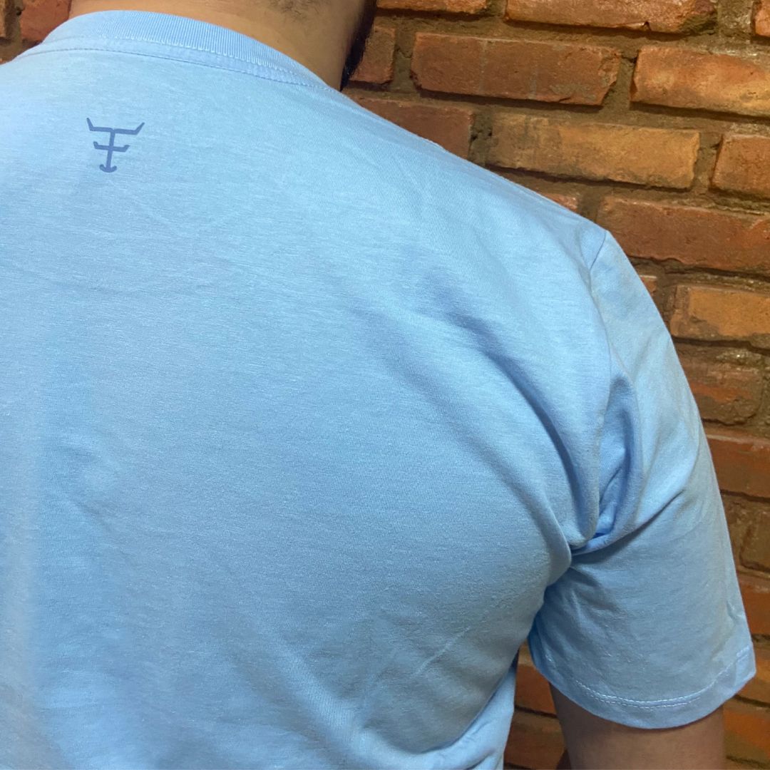 Camisa Texas Farm Masculina REF. CM617 AZUL BB