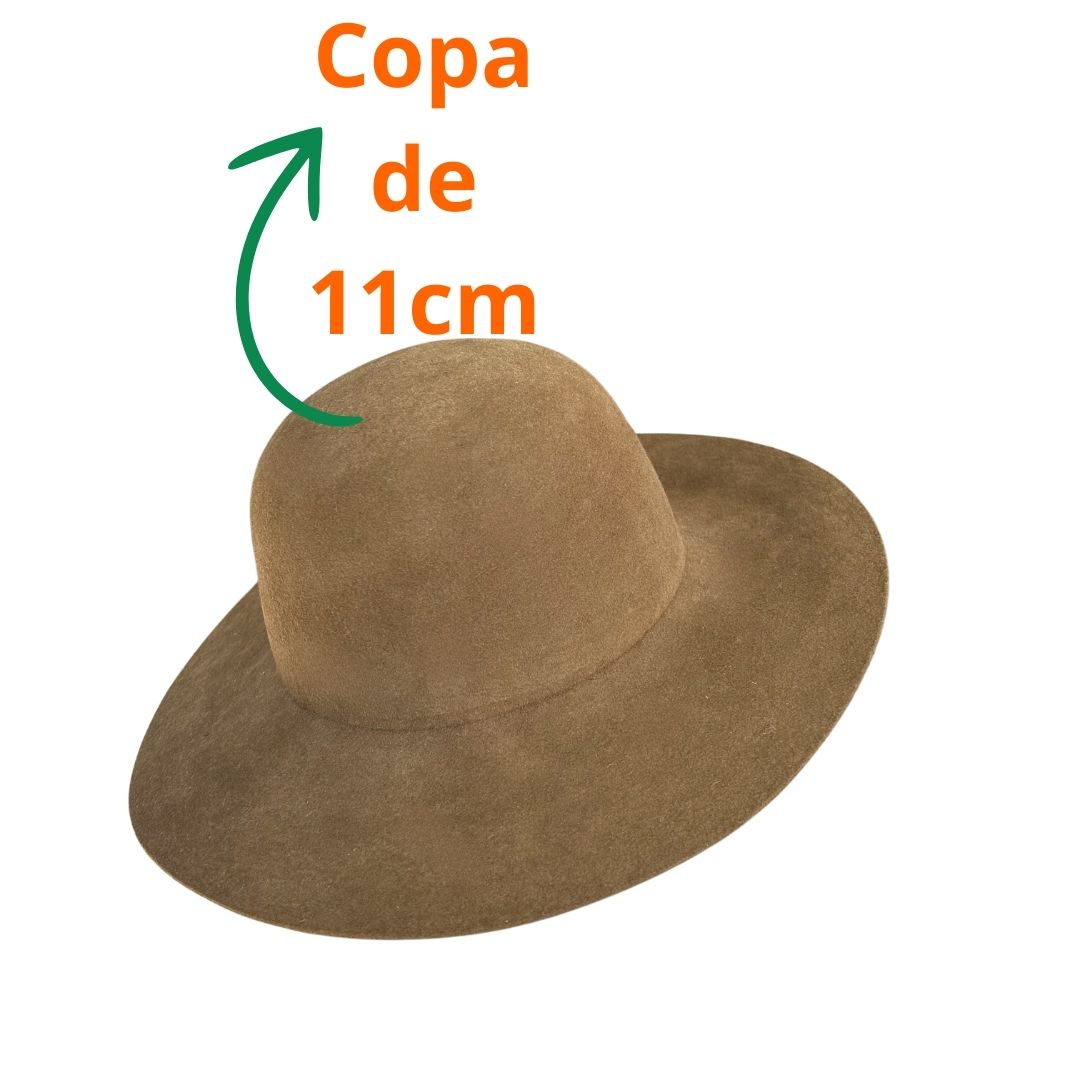 Chapéu Marcatto Cavalgada Cata Ovo Feltro 14718 Pino