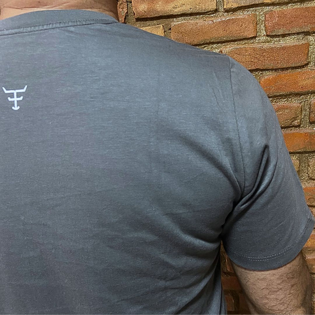Camisa Texas Farm Masculina REF. CM143 CINZA MÉDIO