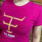 Camisa Texas Farm Feminina REF. CF273 ROSA PINK