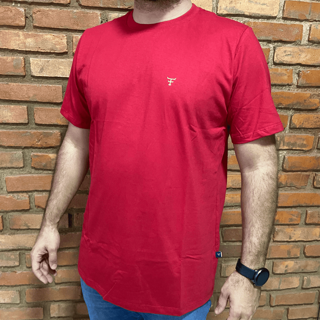 Camisa Texas Farm Masculina REF. CM143 VERMELHO