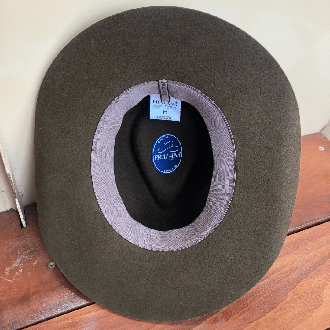 Chapéu Pralana Cross Felt 12426 Café