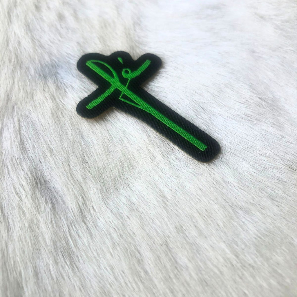 Adesivo Para Chapéu Fé Verde
