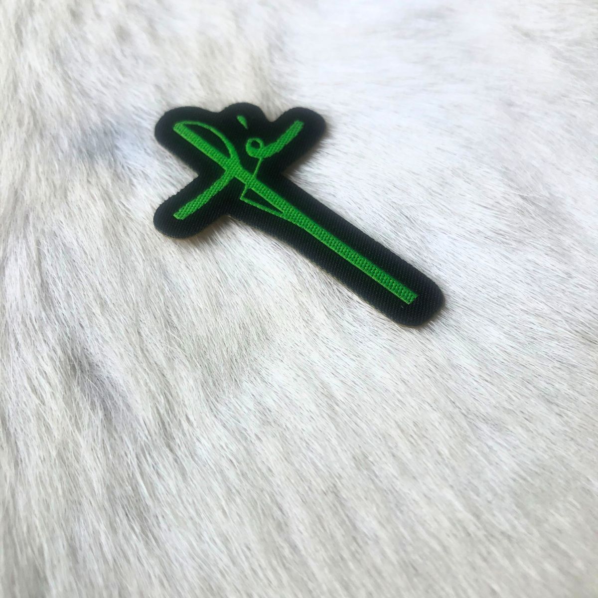 Adesivo Para Chapéu Fé Verde
