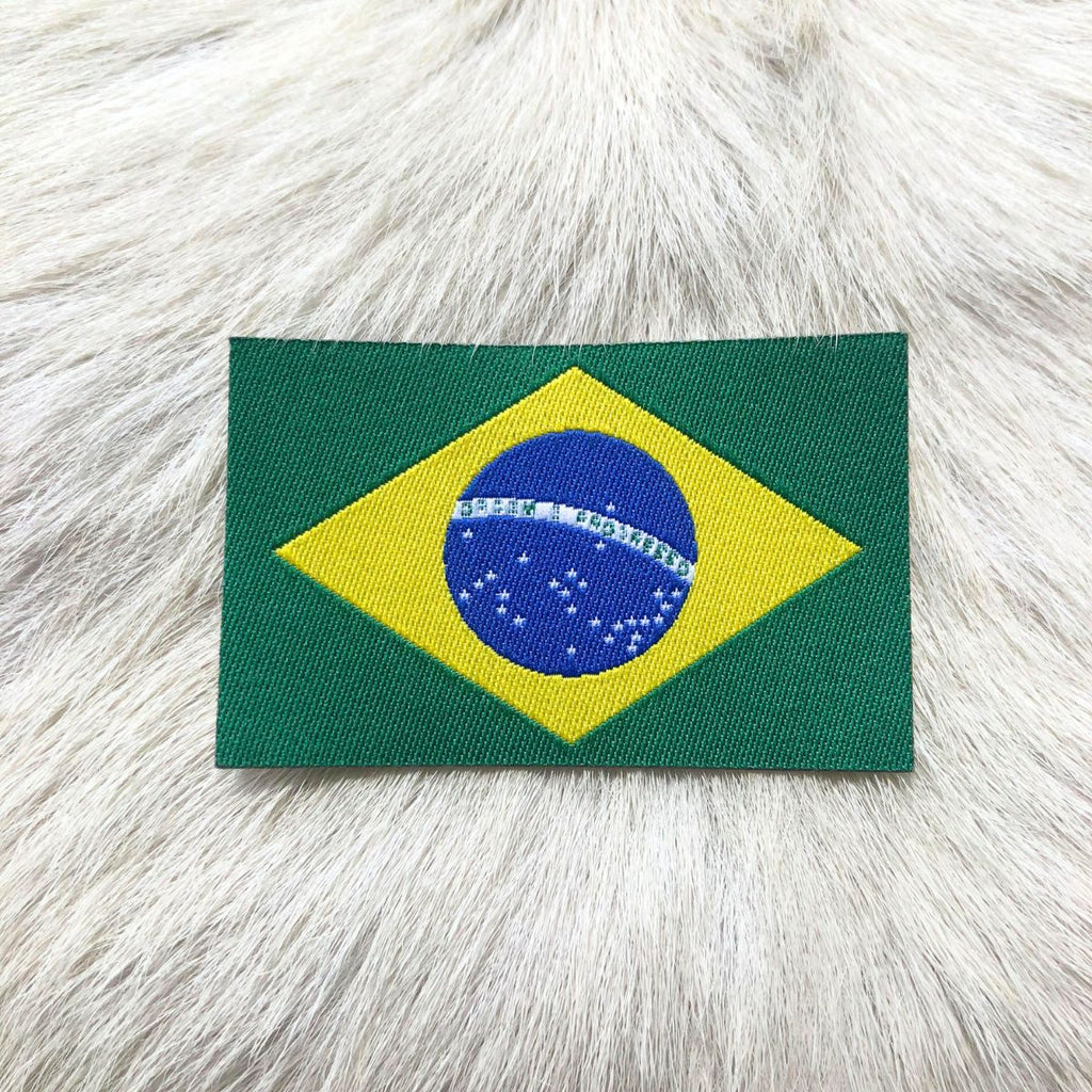 Adesivo Para Chapéu Bandeira Do Brasil