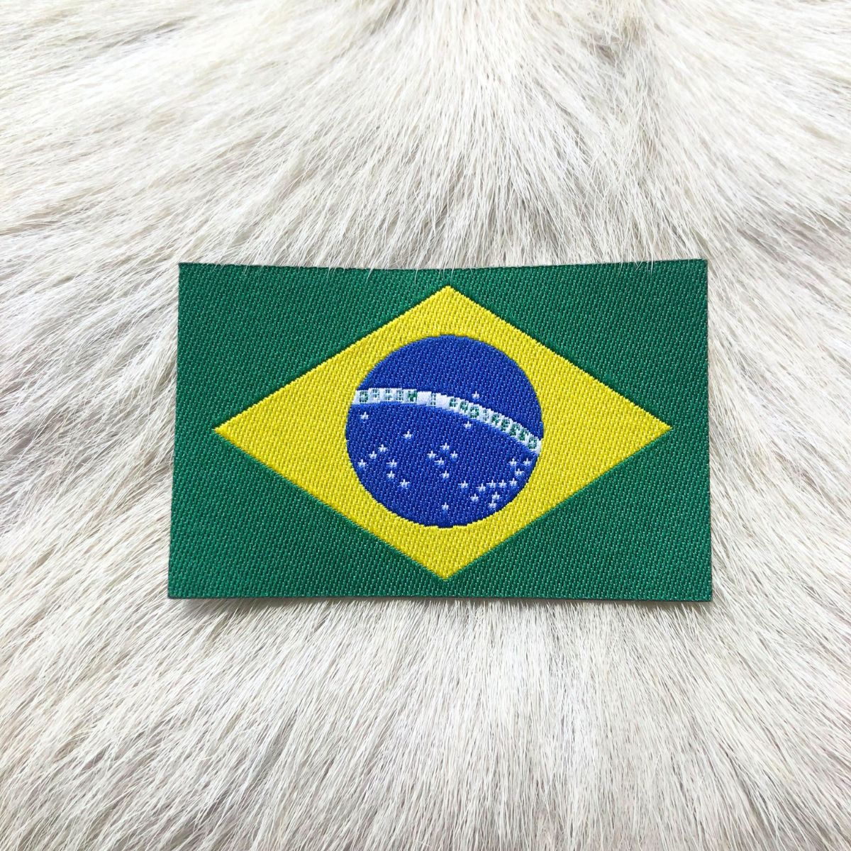 Adesivo Para Chapéu Bandeira Do Brasil