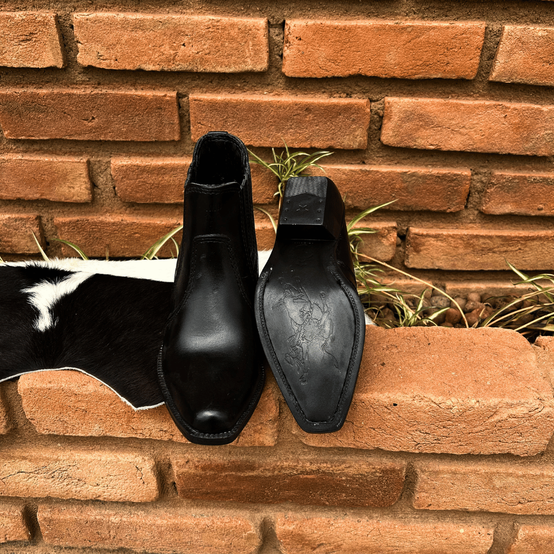 Sapato Elástico Ref S78 Preto
