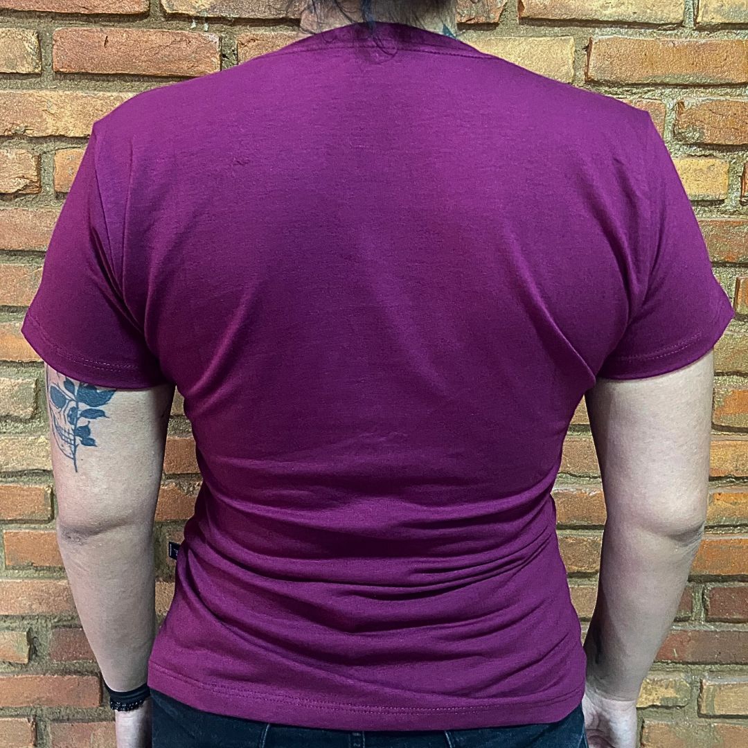 Camisa Texas Farm Feminina REF. CF273 ROXO AMORA