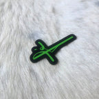 Adesivo Para Chapéu Fé Verde