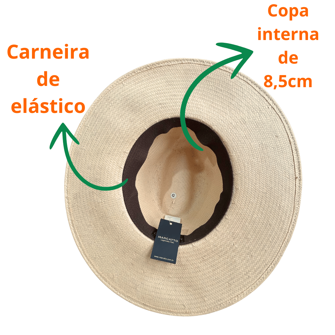Chapéu Marcatto Cavalgada Muladeiro Shantung 15946