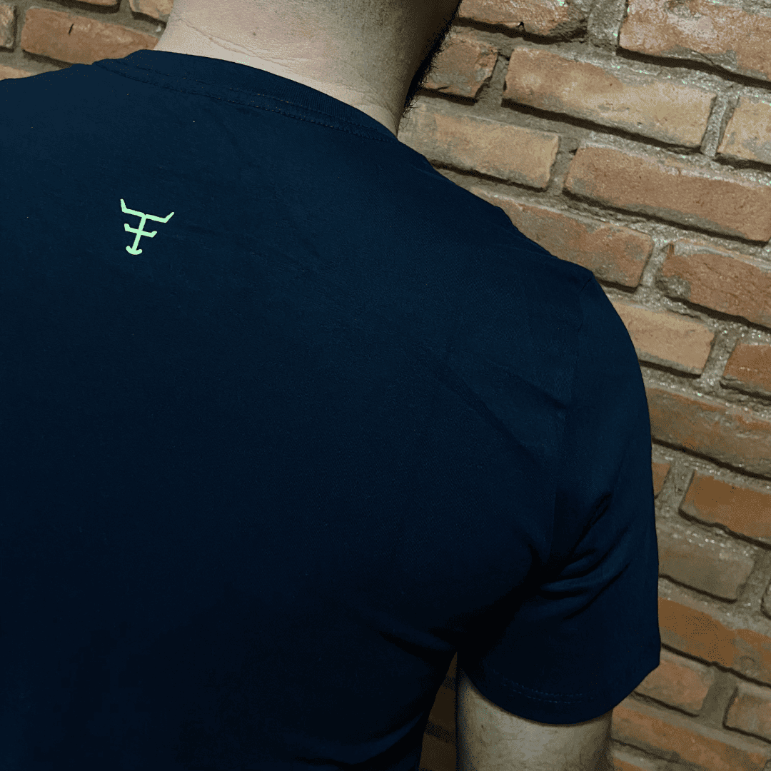 Camisa Texas Farm Masculina REF. CM589 MARROM CAFÉ/MARROM CÁQUI