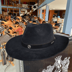 Chapéu Marcatto em EVA Aveludado 13614 Preto