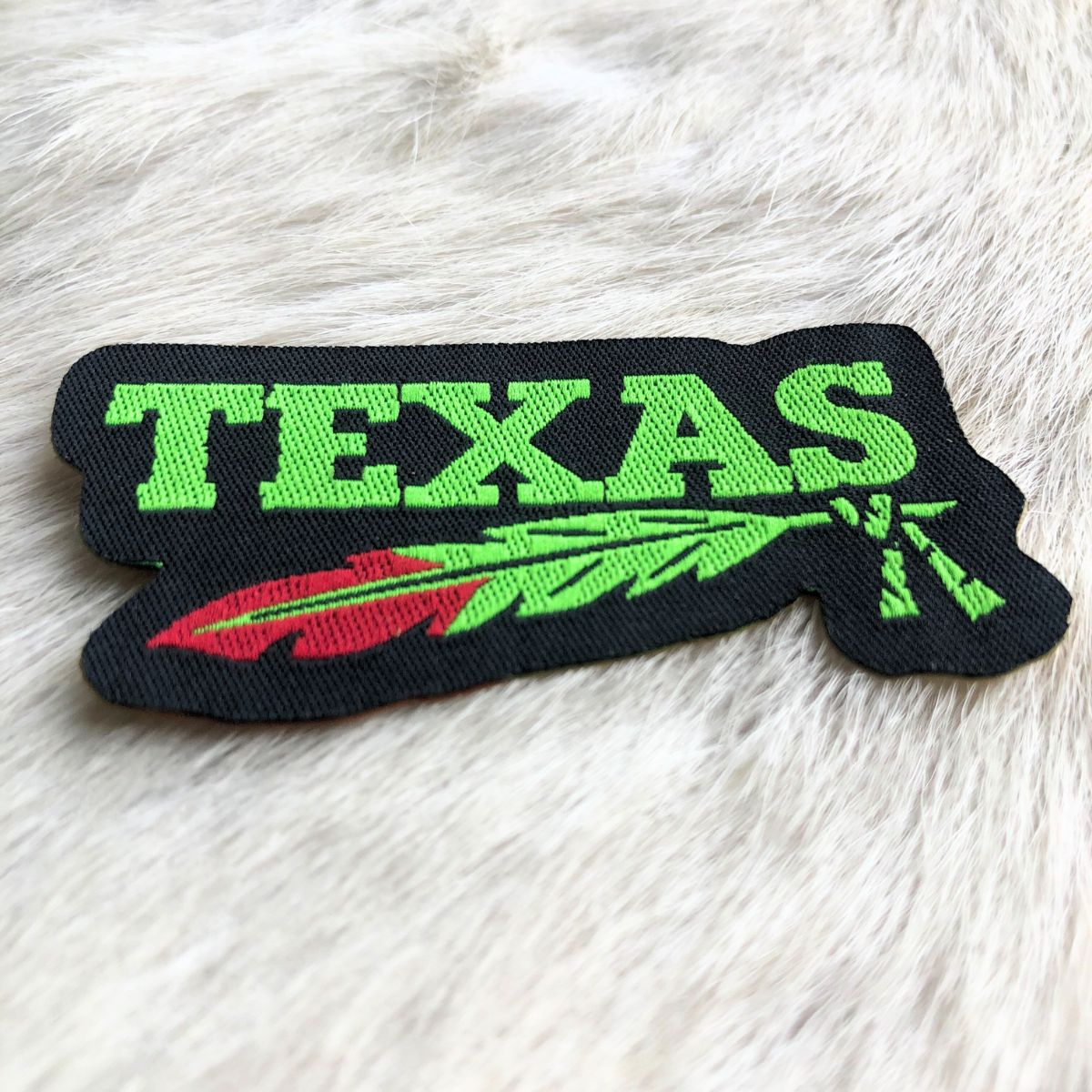 Adesivo Para Chapéu Escrito Texas