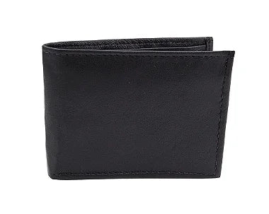 Carteira Masculina M01 Preta em Couro
