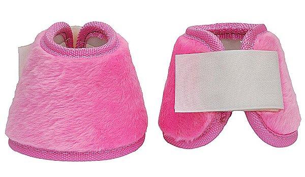 Cloche de Pelúcia Rosa
