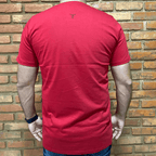 Camisa Texas Farm Masculina REF. CM589 VERMELHA/VINHO