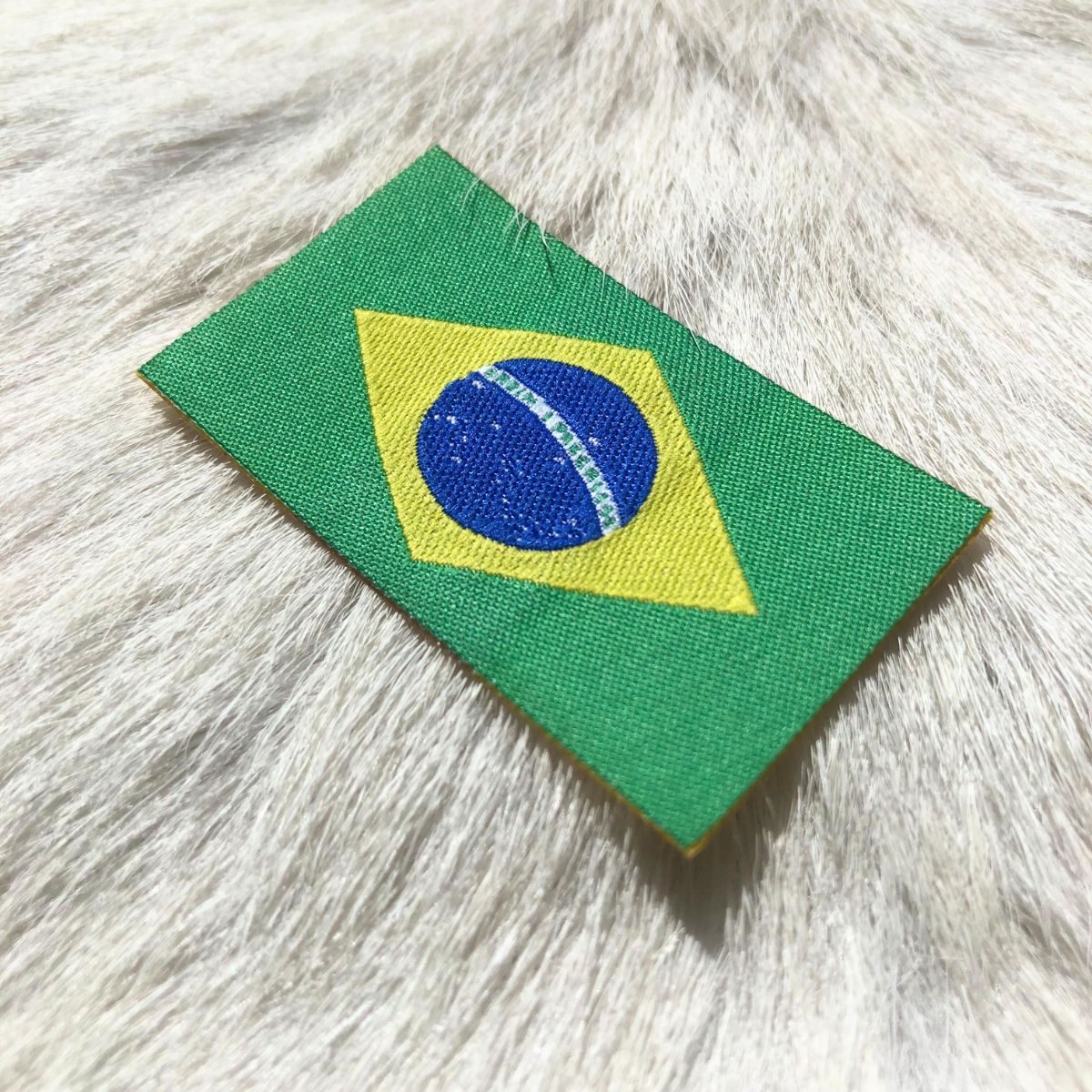 Adesivo Para Chapéu Bandeira Do Brasil