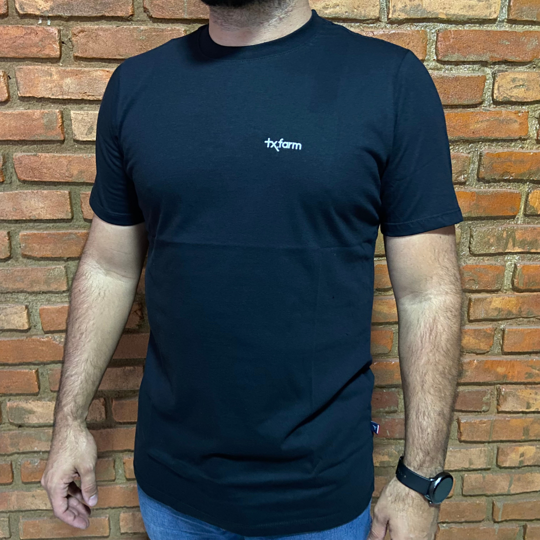 Camisa Texas Farm Masculina REF. 358 PRETA