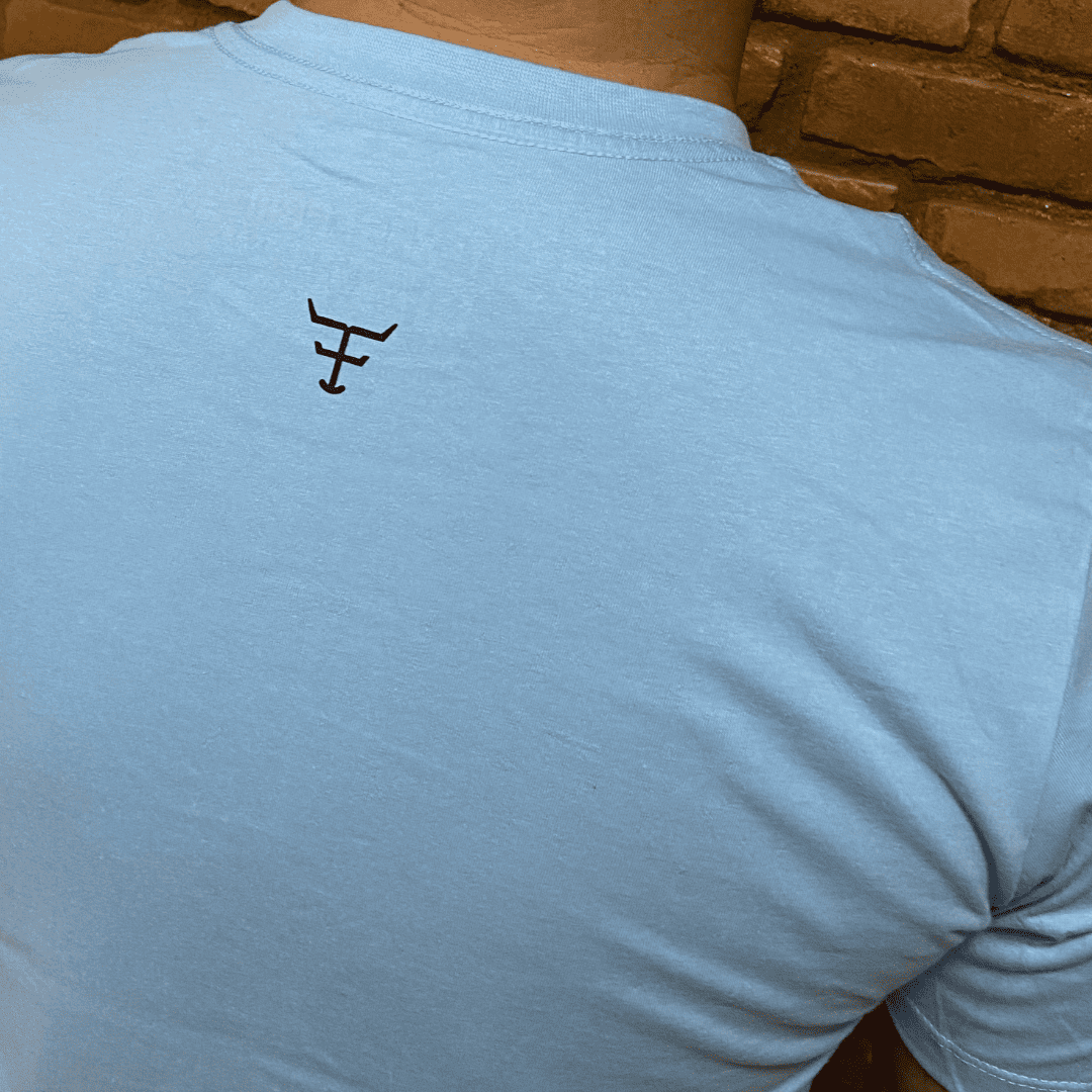 Camisa Texas Farm Masculina REF. CM143 AZUL BB