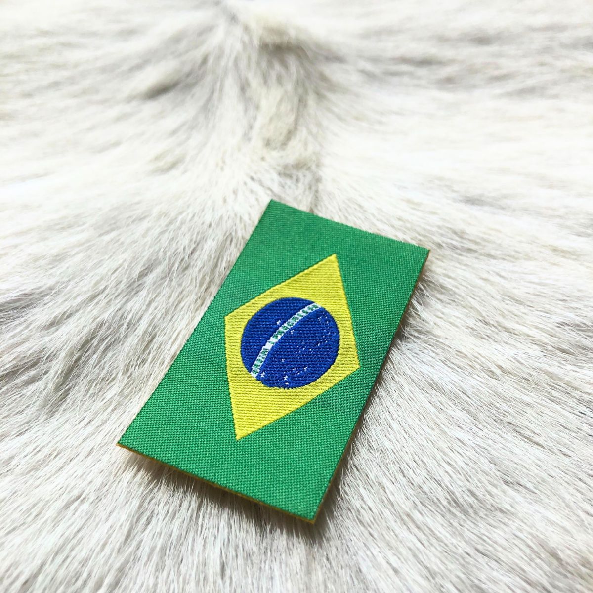 Adesivo Para Chapéu Bandeira Do Brasil