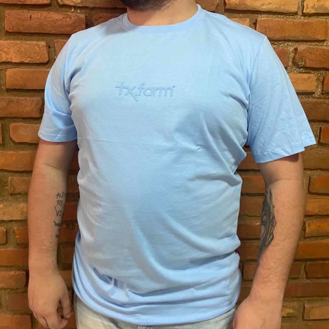 Camisa Texas Farm Masculina REF. CM617 AZUL BB