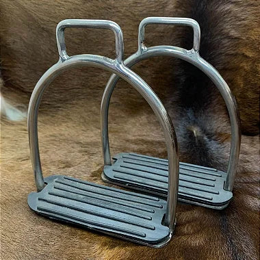 Estribo de Inox com Antiderrapante