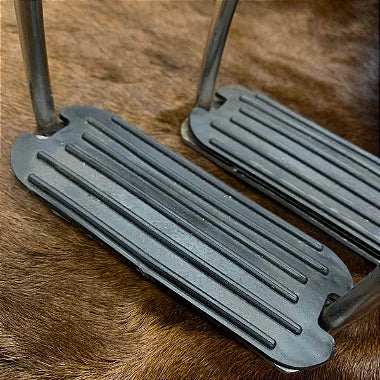 Estribo de Inox com Antiderrapante