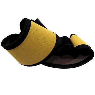 Jogo de Cloche Liso Amarelo E.V.A Fecho Tiras Autocolantes Cavalo