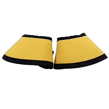 Jogo de Cloche Liso Amarelo E.V.A Fecho Tiras Autocolantes Cavalo