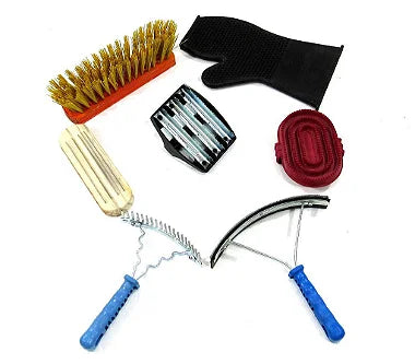 Kit Banho Completo Com 7 Peças Original Para Cavalos Em Geral