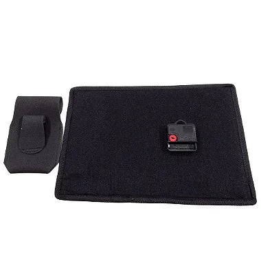 Kit Relógio De Parede N. Sra. Aparecida Bordado + Capinha