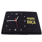 Kit Relógio De Parede Partiu Roça Bordado + Capinha Celular