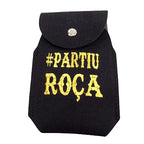 Kit Relógio De Parede Partiu Roça Bordado + Capinha Celular