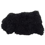 Pelego Preto Carneiro Luxo Escovado Montaria e Decoração