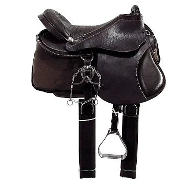 Sela Australiana De Arco Marrom Inox Luxo + Acessórios