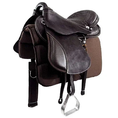 Sela Australiana De Arco Marrom Inox Luxo + Acessórios