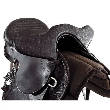 Sela Australiana De Cabeça Marrom Inox Luxo + Acessórios