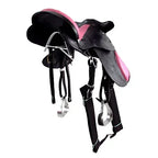 Sela Australiana De Cabeça Preta Com Rosa Luxo Inox 16 Pol