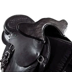 Sela Australiana De Cabeça Preta Inox Luxo + Acessórios