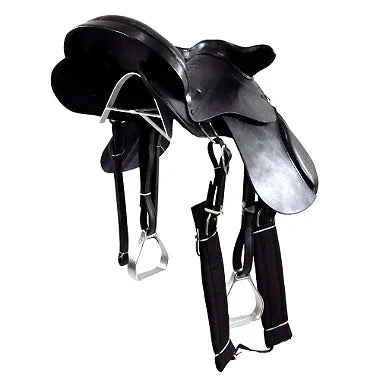 Sela Australiana De Cabeça Preta Luxo Inox 16 Polegadas