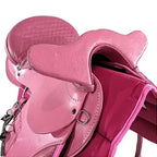 Sela Australiana De Cabeça Rosa Inox Luxo + Acessórios
