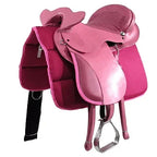 Sela Australiana De Cabeça Rosa Inox Luxo + Acessórios