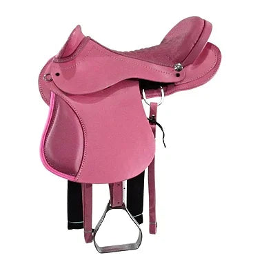Sela Australiana De Cabeça Rosa Luxo Inox 16 Polegadas
