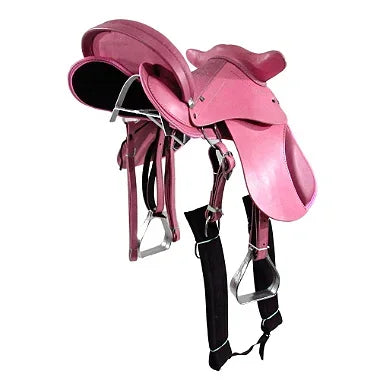 Sela Australiana De Cabeça Rosa Luxo Inox 16 Polegadas