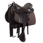 Sela Australiana Marrom Infantil De Arco Luxo + Acessórios