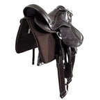 Sela Australiana Marrom Infantil De Arco Luxo + Acessórios