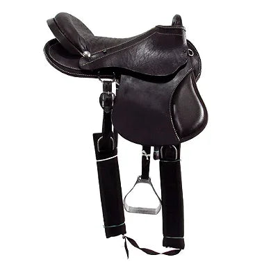 Sela Australiana Marrom Luxo Inox Completa 16 Polegadas